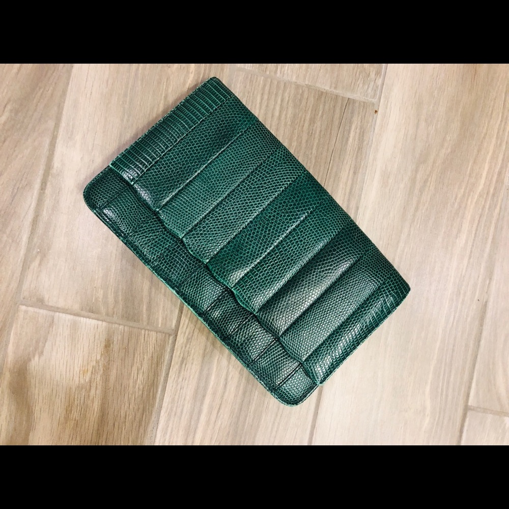 BCBG Max Azria Snakeskin Clutch